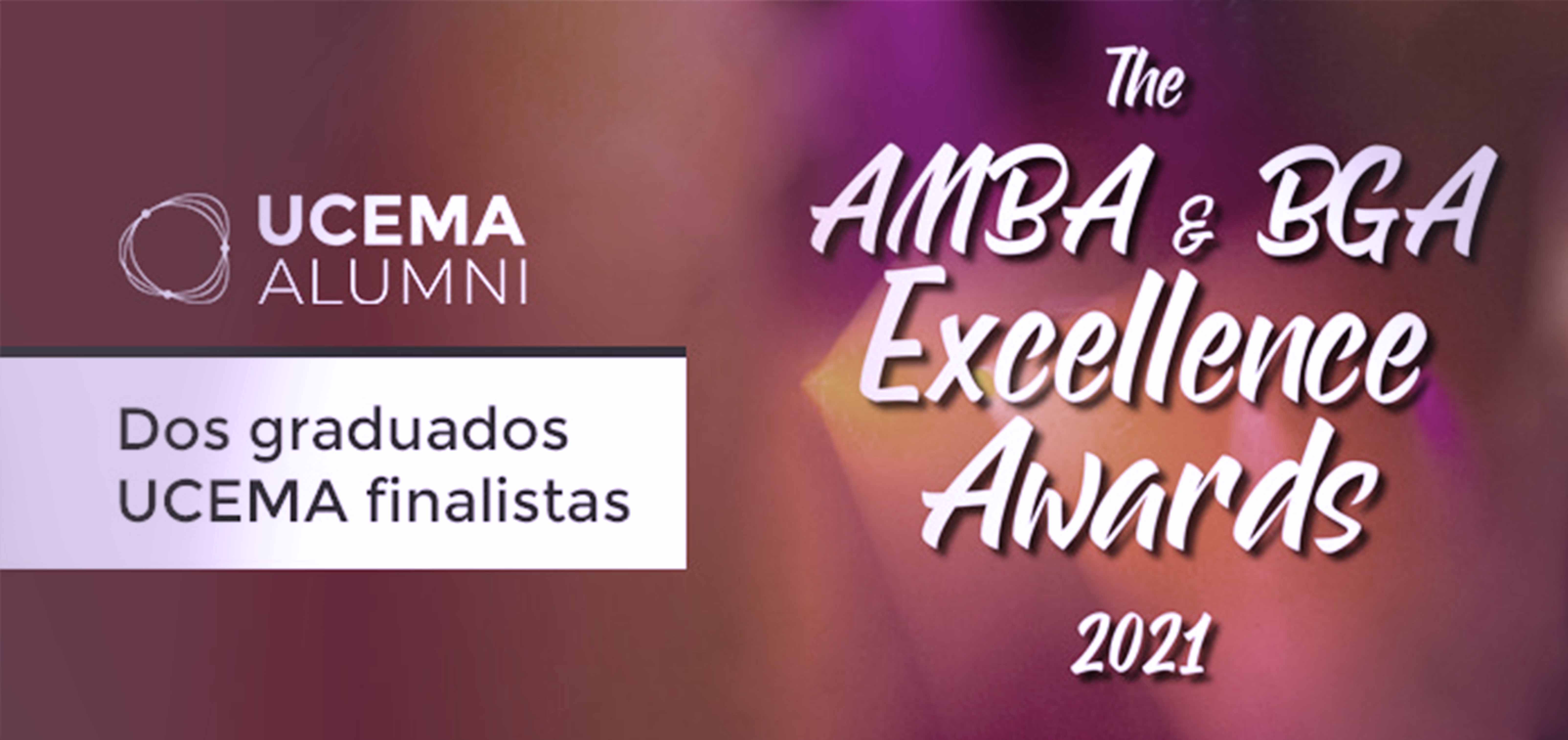 Dos graduados UCEMA, finalistas en los premios AMBA Excellence Awards